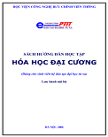 Sách hướng dẫn học tập Hóa học đại cương