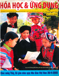 Tạp chí Hóa học và Ứng dụng số 11(83)/2008