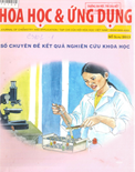 Số chuyên đề kết quả NCKH HH & ƯD 3(19)/2013