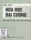 Bài tập Hóa học đại cương-hệ thống bài tập và lời giải-Đào Đình Thức