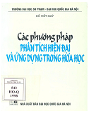 Các phương pháp phân tích hiện đại và ứng dụng trong Hóa học-GS.Hồ Viết Quý
