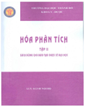 Hóa phân tích_Tập II_Sách đào tạo dược sĩ đại học- Trường ĐH Thành Đô