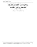 Hướng dẫn sử dụng phần mềm mô phỏng Hysis