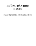 Hướng dẫn học Hysis- Nguyễn Thị Minh Hiền