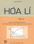 Giáo trình Hóa lí- Tập 3- Trần Văn Nhân