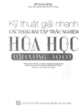 Kỹ thuật giải nhanh các dạng bài tập trắc nghiệm hóa học (Đại cương- vô cơ)- Đỗ Xuân Hưng