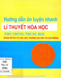 Hướng dẫn ôn luyện nhanh lí thuyết hóa học phổ thông trung học (tái bản lần 3, chỉnh sửa)- Nguyễn Văn Thoại