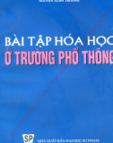 Bài tập hóa học ở trường phổ thông- Nguyễn Xuân Trường