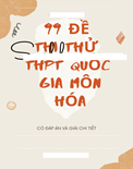 99 đề thi thử THPT Quốc gia Môn Hóa học