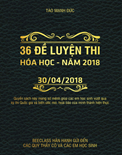36 đề luyện thi môn hóa năm 2018