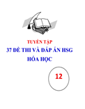 37 đề HSG Hóa học Lớp 12 - Các năm gần đây (word)