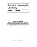 Aromatic Heterocyclic Chemistry- David T. Davies