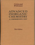 Advanced Inorganic Chemistry – A Comprehensive Text (Third Edition)