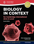 Biology in Context for International Cambridge International As and A Level (2nd Edition)- Glenn Toole