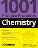Chemistry 1001 Practice Problems For Dummies learning make easy- Heather Hattori 