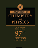 CRC Handbook of Chemistry and Physics 97th Edition- William M. Haynes