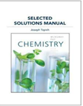 Selected Solutions Manual for Chemistry- John E. McMurry
