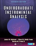 Undergraduate Instrumental Analysis (7th Edition)- J. W. Robinson