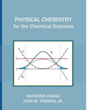 Physical Chemistry for the Chemical Sciences- Raymond Chang 