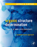 Organic Structure Determination Using 2-D NMR Spectroscopy – A Problem-Based Approach- Jeffrey H. Simpson