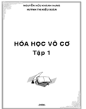 Hóa học vô cơ Tập 1- Nguyễn Hữu Khánh Hưng- Huỳnh Thị Kiều Xuân