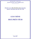 Giáo trình hóa phân tích- Nguyễn Trường Sơn