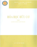Hóa học hữu cơ Tập 1- dùng cho đào tạo dược sỹ đại học-  ĐH Thành Đô