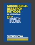 Sociological Research Method - Martin Bulmer