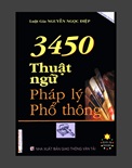 Từ điển 3450 Thuật ngữ Pháp lý phổ thông - Nguyễn Ngọc Điệp
