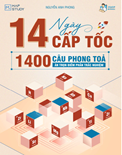 14 ngày cấp tốc 1400 câu phong tỏa ăn trọn điểm phần trắc nghiệm- Nguyễn Anh Phong