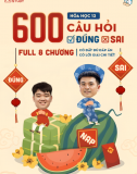 600 Câu Trắc Nghiệm Đúng Sai - Nguyễn Anh Phong