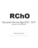 RChO Olympic hóa học Nga  2013-2017