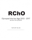 RChO Olympic hóa học Nga  2013-2017