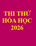 5  đề thi MINH HỌA  HÓA HỌC TN THPT 2026 