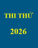 177 Đề Thi Thử và Đáp án HÓA HỌC  các Trường Sở giáo dục 2026