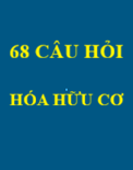 68 câu lý thuyết chuyên biệt hóa hữu cơ 12 (số 08)- Phạm Văn Trọng