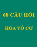 68 câu lý thuyết chuyên biệt hóa vô cơ 12 (số 05)- Phạm Văn Trọng
