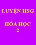 Đề thi thử HSG Quốc gia số 2 (Khóa 2)