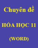 CHUYÊN ĐỀ 8. HIĐROCACBON-80 TRANG (word)
