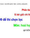 Phân tích và giải chi tiết 28 đề thi chọn lọc Hóa học (WORD)